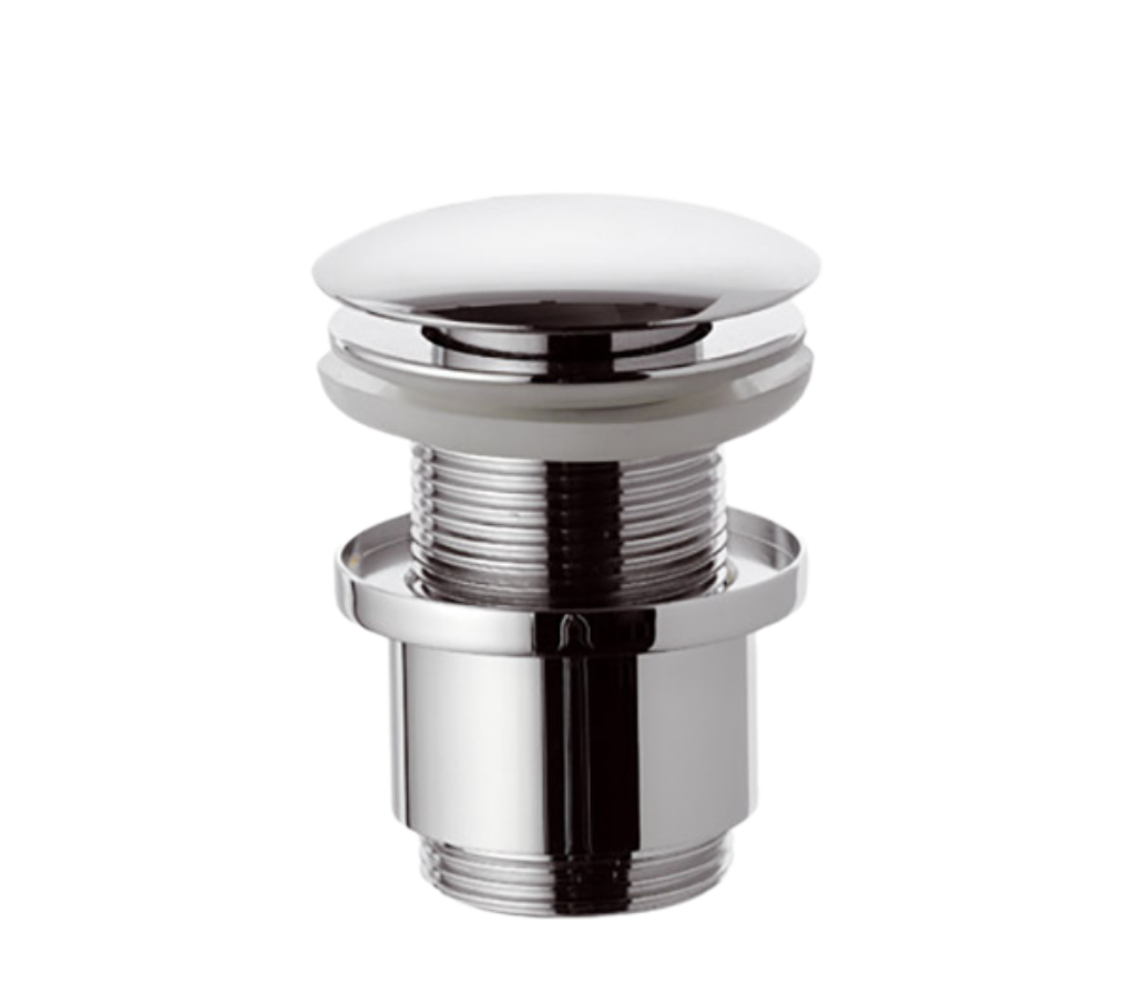 Remer Донный клапан click-clack без перелива, цвет: cromo 904CC2114