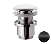 Remer Донный клапан click-clack без перелива, цвет: nero opaco 904CC2114NO