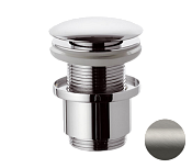 Remer Донный клапан click-clack без перелива, цвет: nichel spazzolato opaco 904CC2114NPO