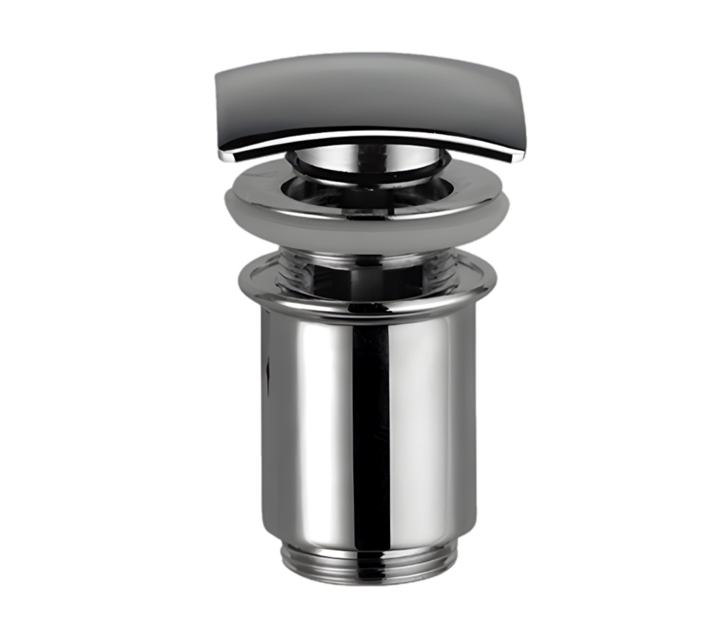 Remer Донный клапан click-clack с переливом, цвет: cromo 905SCC114