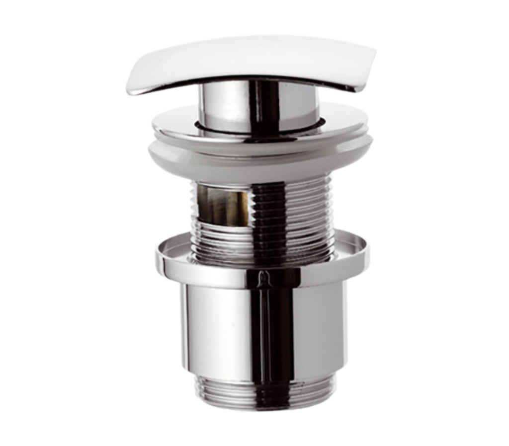 Remer Донный клапан click-clack с переливом, цвет: cromo 905SCC2114