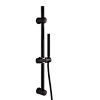 Remer Душевой гарнитур: ручной душ-"палочка", штанга 70 см, шланг 150 см, цвет: nero opaco 317ID7MDNO