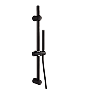 Remer Душевой гарнитур: ручной душ-"палочка", штанга 70 см, шланг 150 см, цвет: nero opaco 317ID7MDNO