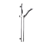 Remer Душевой гарнитур: душевая лейка 1 вид струи, штанга 70 см, шланг 150 см, цвет: cromo 317S317SQ