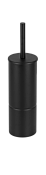 Remer Ершик для унитаза подвесной/напольный, с латунной колбой, цвет: nero opaco RB465NO