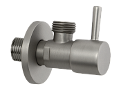 Remer Запорный вентиль 1/2*1/2, цвет: nichel spazzolato opaco 128L1212NPO