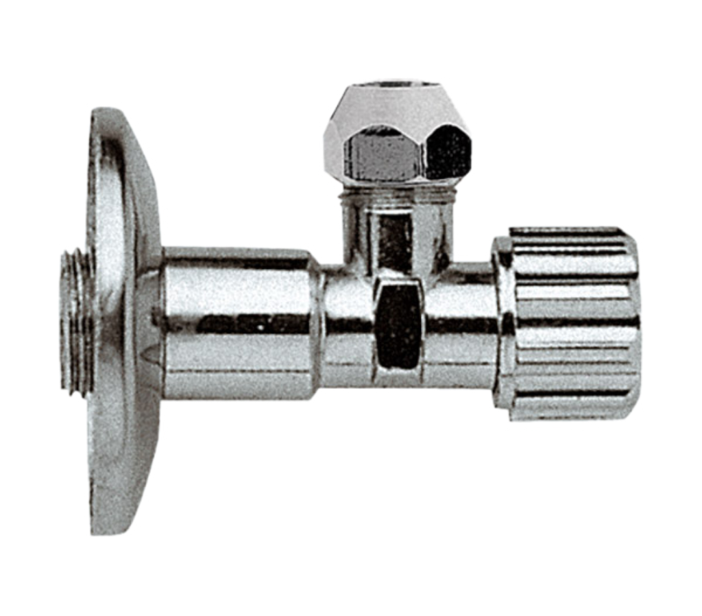 Remer Запорный вентиль 1/2*10 мм, цвет: cromo 1171210