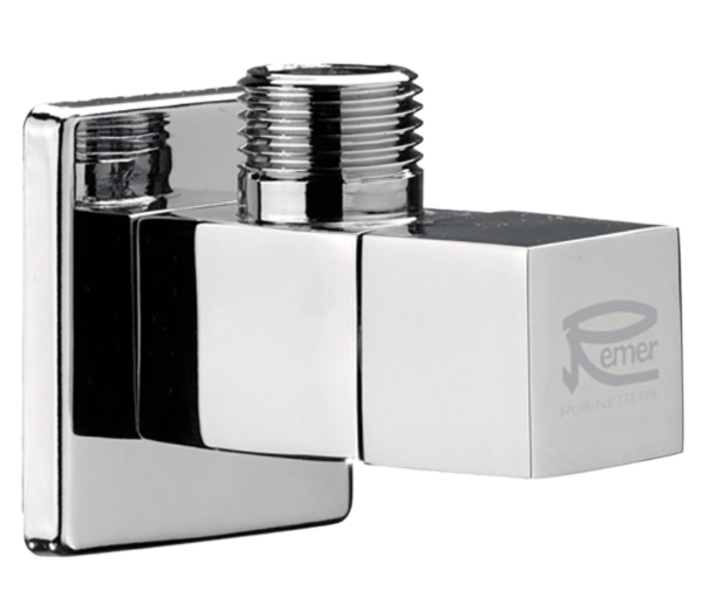 Remer Запорный вентиль 1/2*3/8, цвет: cromo 128S1210