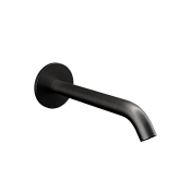 Remer X Style Излив настенный 15,9 см, цвет: cromo nero spazzolato 91XCFP