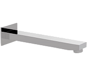 Remer Qubika Излив настенный 23 см, цвет: cromo 91QL