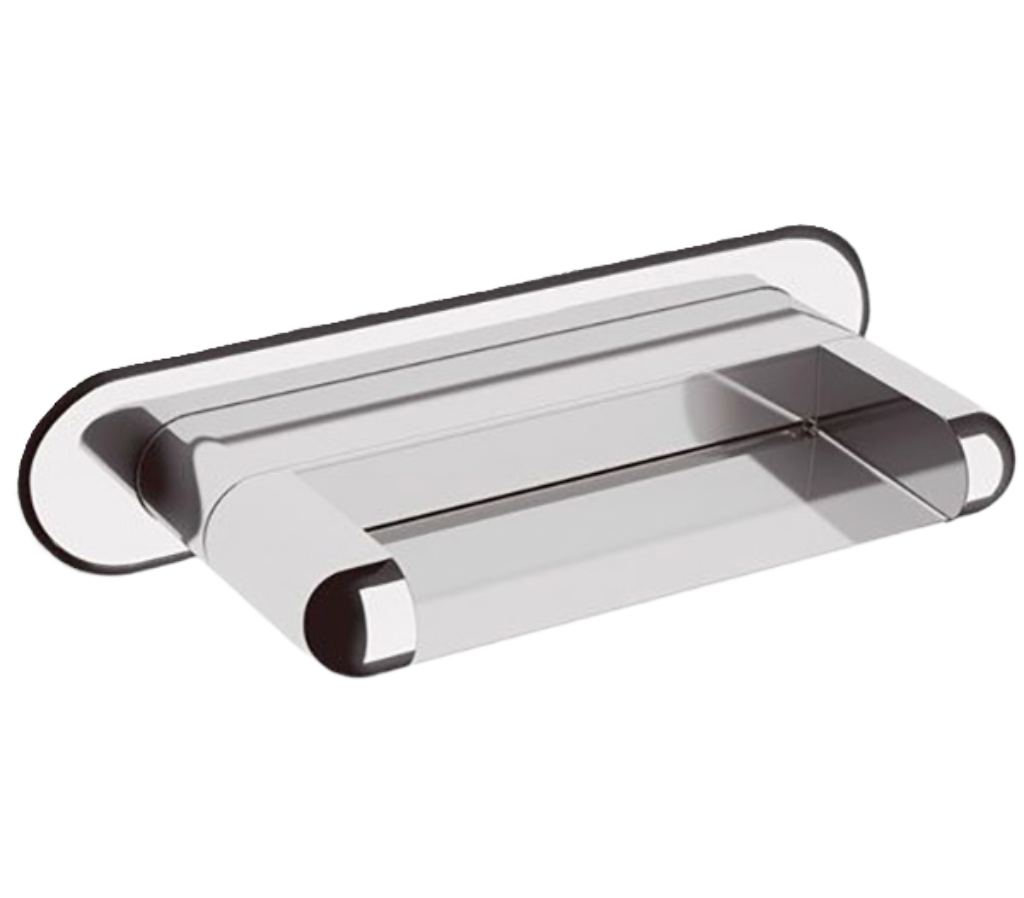 Remer Излив настенный каскадный 11,6 см, цвет: cromo 91NC