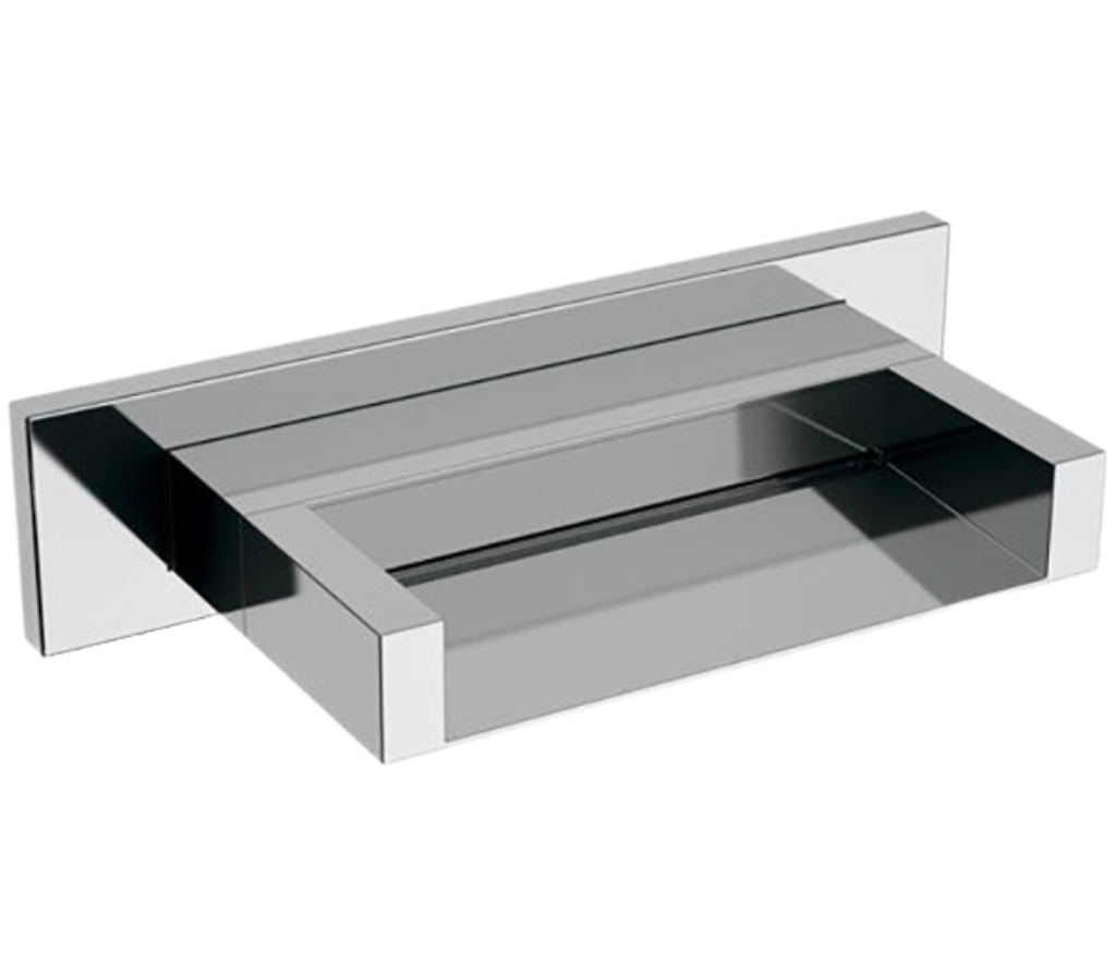 Remer Qubika Cascata Излив настенный каскадный 10,3 см, цвет: cromo 91ZC