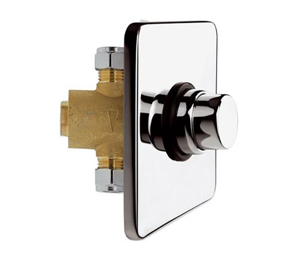 Remer Tempor Кран порционный для душа встраиваемый, с встраиваемой частью, цвет: cromo TE30Q