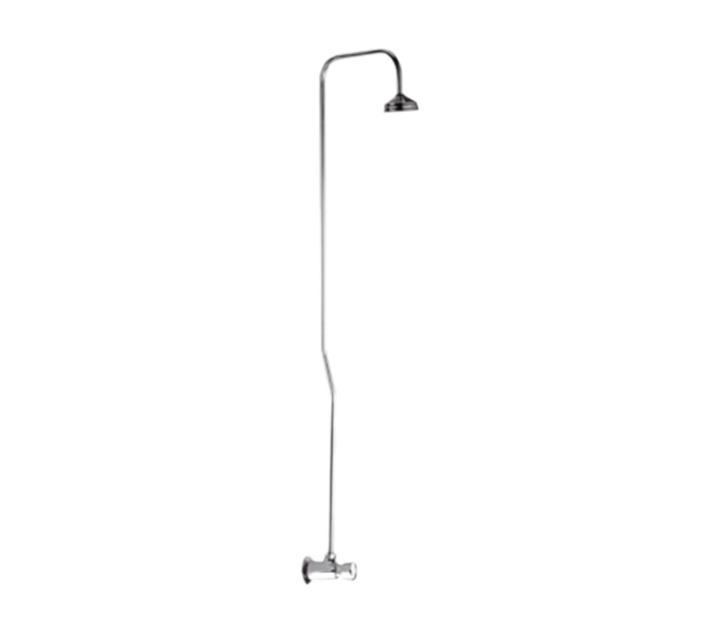 Remer Tempor Душевая стойка: верхний душ 8,5 см, штанга 123 см, цвет: cromo TE53329EX351