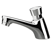 Remer Tempor Кран порционный для раковины, высота излива 5 см, цвет: cromo TE15