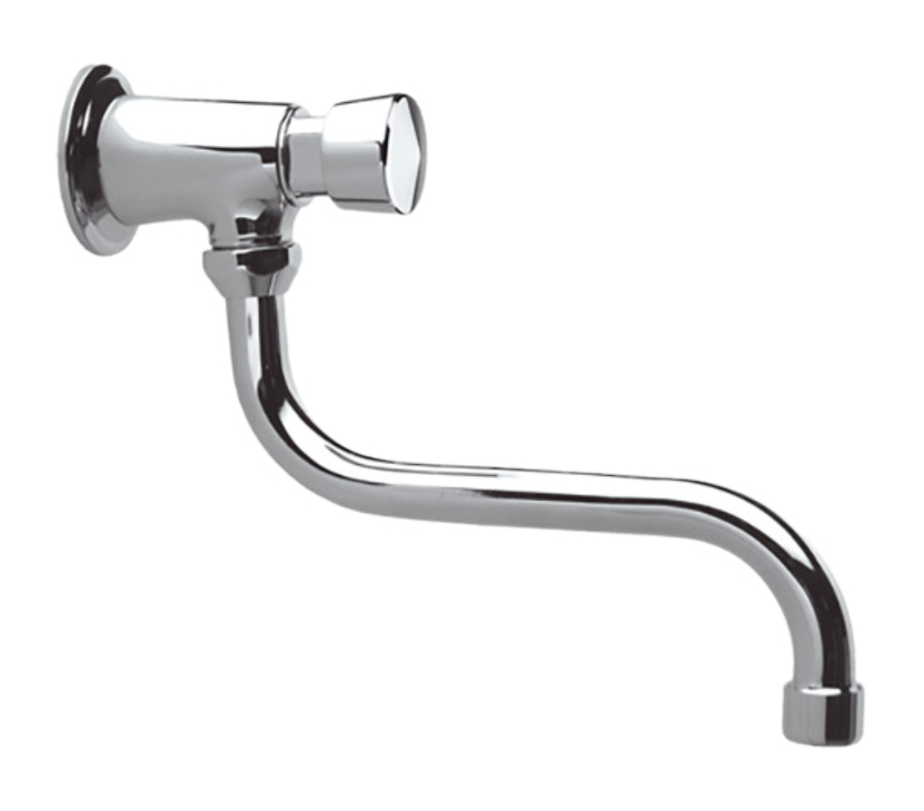 Remer Tempor Кран порционный для раковины, излив 23 см, цвет: cromo TE53