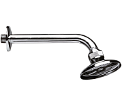 Remer Верхний душ, кронштейн настенный 19 см, цвет: cromo 34020