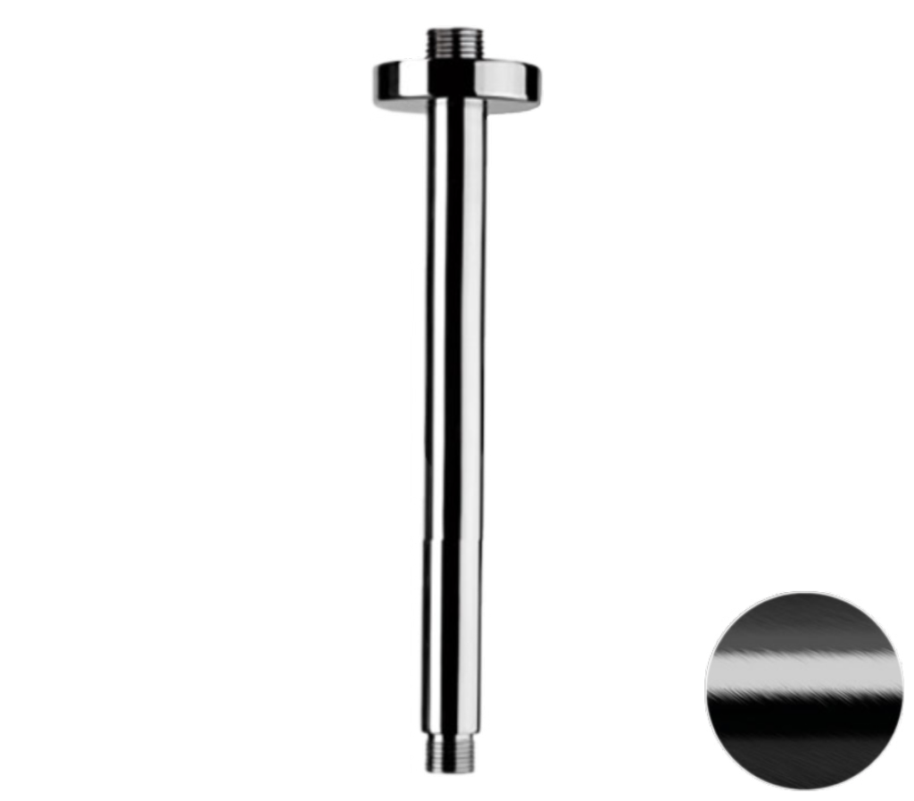 Remer Кронштейн потолочный 30,5 см, цвет: cromo nero spazzolato 347N30CFP