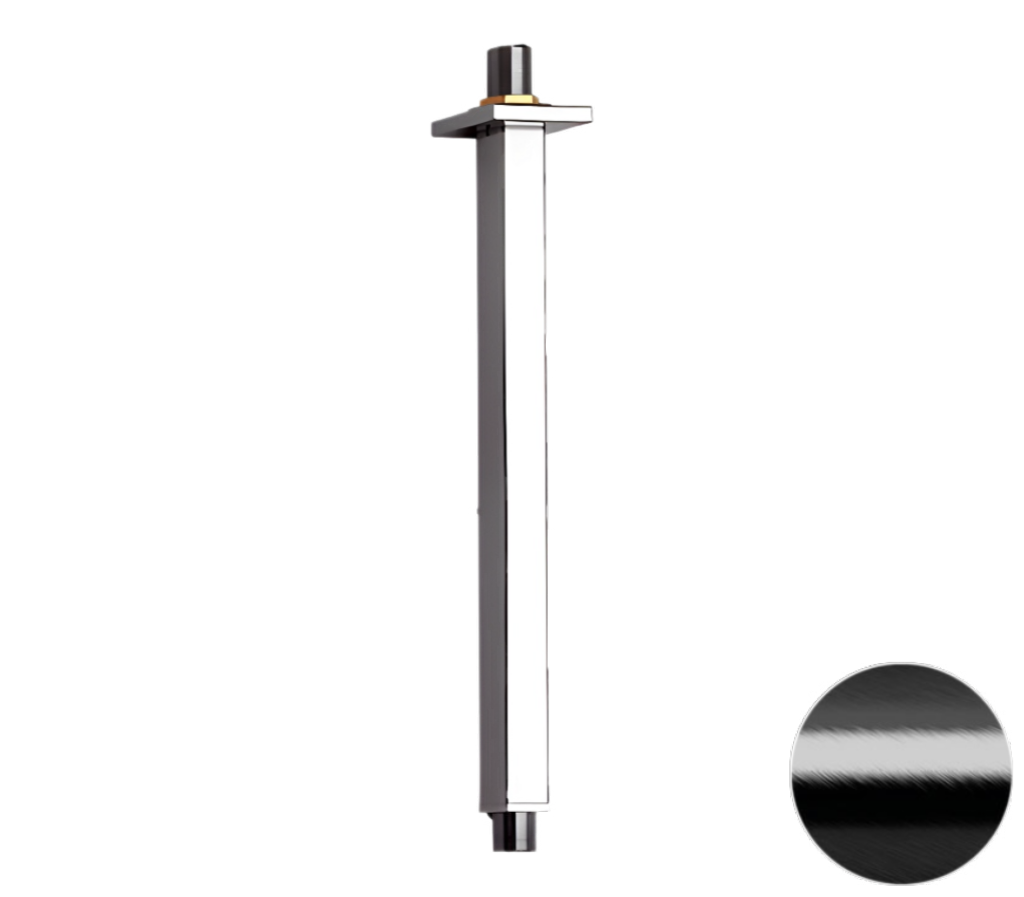 Remer Кронштейн потолочный 30 см, цвет: cromo nero spazzolato 347S30CFP