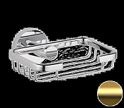 Remer Guest Мыльница, подвесная, цвет: oro spazzolato GS11BG