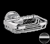 Remer Guest Мыльница-решетка, подвесная, цвет: cromo nero spazzolato GS11CFP