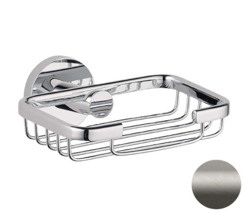 Remer Guest Мыльница-решетка, подвесная, цвет: nichel spazzolato opaco GS11NPO