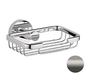 Remer Guest Мыльница-решетка, подвесная, цвет: nichel spazzolato opaco GS11NPO