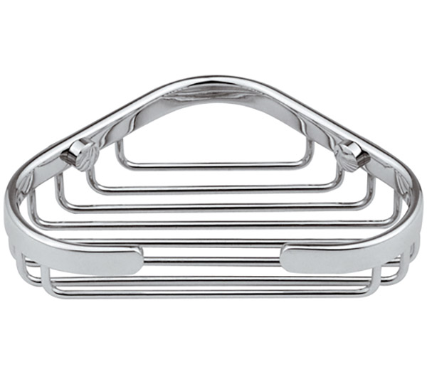 Remer Мыльница угловая, подвесная, цвет: cromo RB272CR