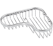 Remer Корзинка для душа угловая, цвет: cromo RB273CR