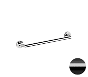 Remer Guest Полотенцедержатель 52 см, подвесной, латунь, цвет: cromo nero spazzolato GS40CFP