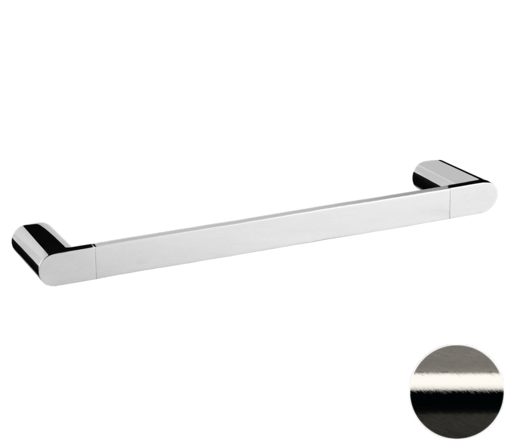 Remer Lounge Полотенцедержатель 40 см, подвесной, латунь, цвет: nichel spazzolato LN40NP