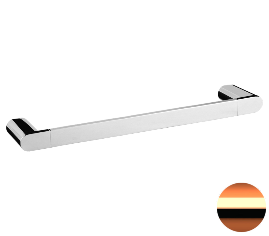 Remer Lounge Полотенцедержатель 40 см, подвесной, латунь, цвет: rame lucido LN40RL