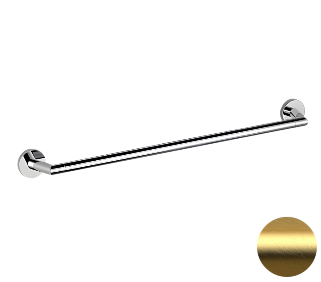 Remer Guest Полотенцедержатель 65 см, подвесной, латунь, цвет: oro spazzolato GS30BG