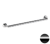 Remer Guest Полотенцедержатель 65 см, подвесной, латунь, цвет: cromo nero spazzolato GS30CFP