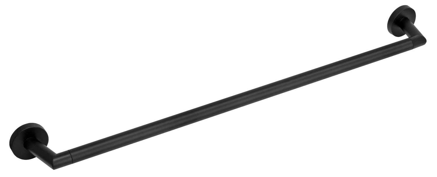 Remer Guest Полотенцедержатель 65 см, подвесной, латунь, цвет: nero opaco GS30NO