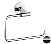 Remer Guest Полотенцедержатель подвесной кольцевой, латунь, цвет: cromo nero spazzolato GS44CFP