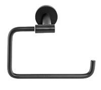 Remer Guest Полотенцедержатель подвесной кольцевой, латунь, цвет: nero opaco GS44NO