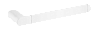 Remer Lounge Полотенцедержатель 23,65 см, подвесной, латунь, цвет: bianco opaco LN44BO
