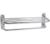 Remer Полка с держателем для полотенец 65 см, цвет: cromo RB470CR