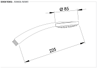 Remer Ручной душ, 1 вид струи, цвет: cromo 317MRX