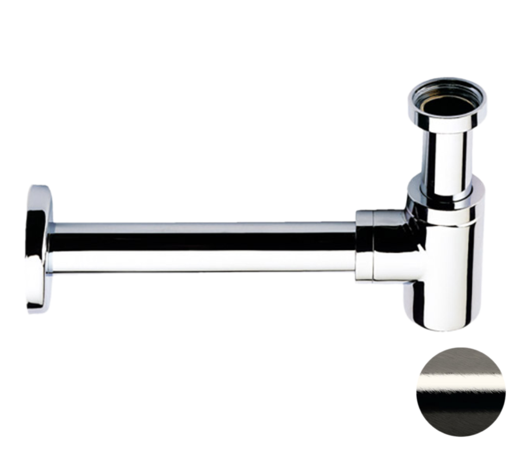 Remer Сифон для биде, цвет: nichel spazzolato 958BNP