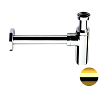 Remer Сифон для раковины, цвет: oro lucido 958LDO