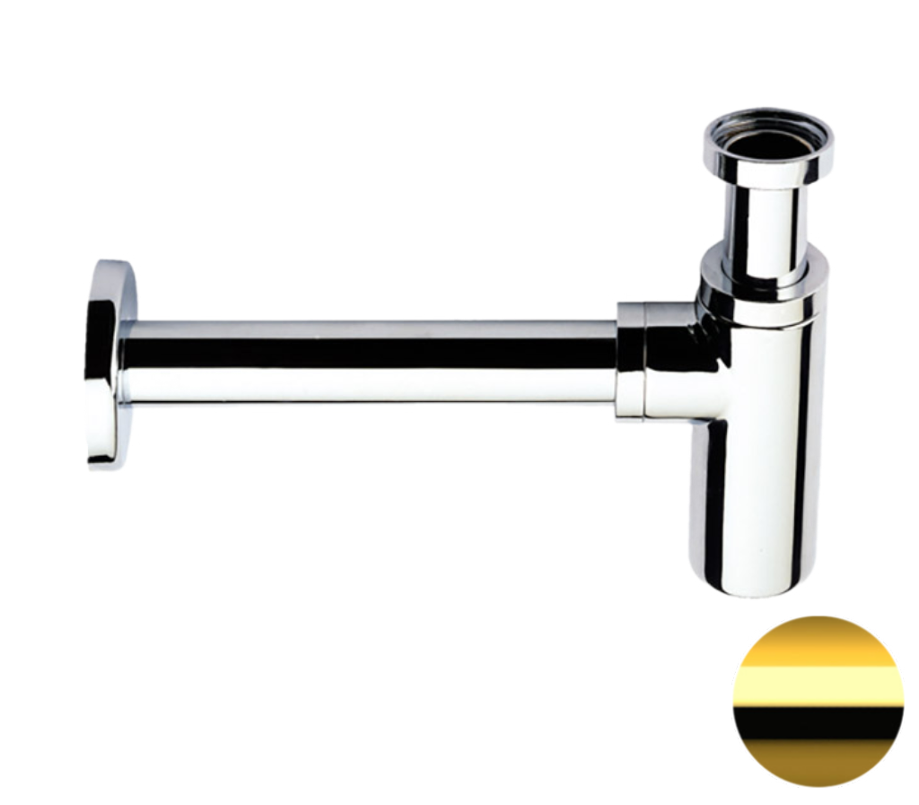 Remer Сифон для раковины, цвет: oro lucido 958LDO