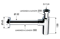 Remer Сифон для раковины, цвет: vecchio ottone 958LVO