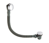 Remer Слив-перелив click-clack для ванны, цвет: cromo 96PCC