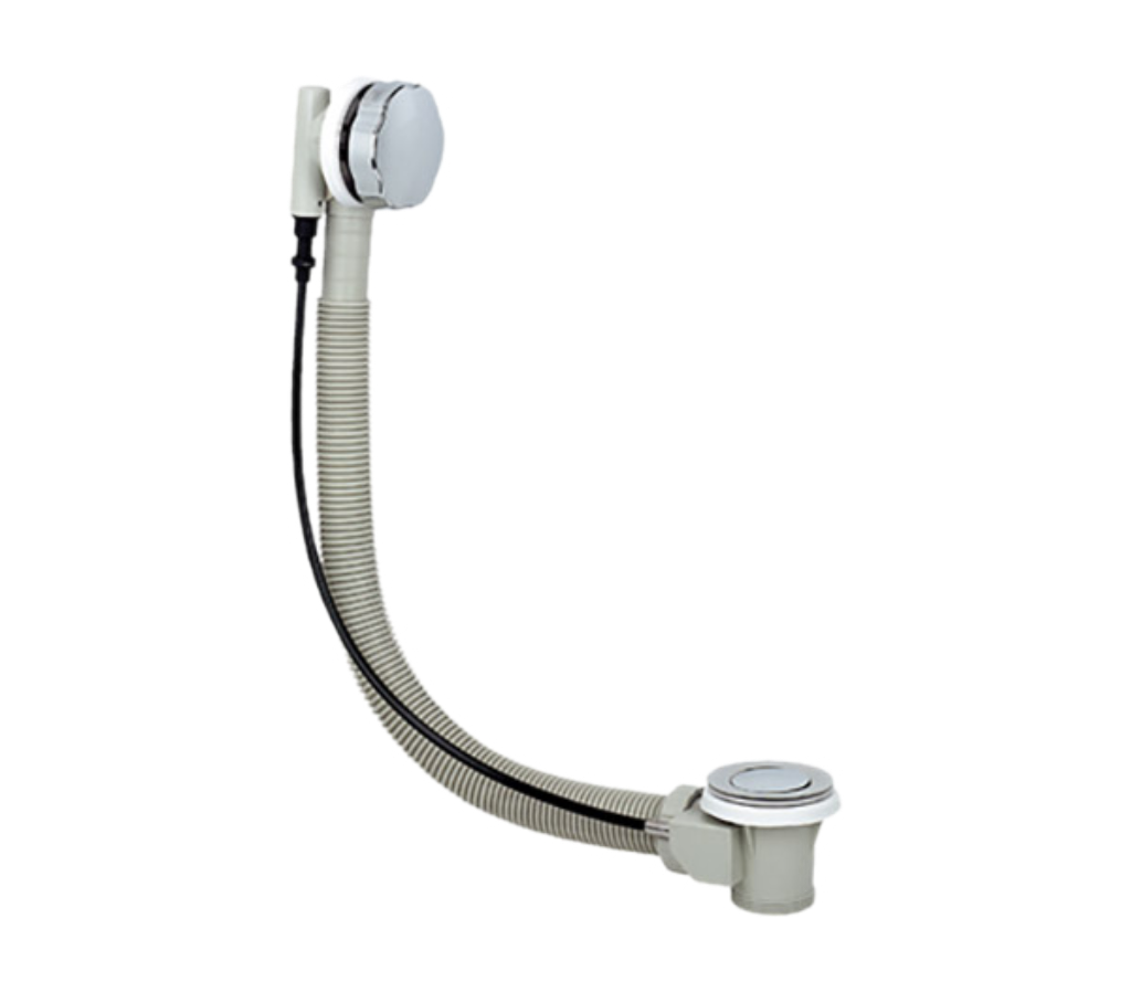 Remer Слив-перелив полуавтоматический для ванны, цвет: cromo 96P