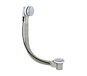 Remer Слив-перелив полуавтоматический для ванны, цвет: cromo 96P