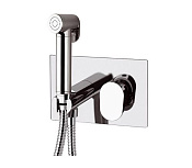 Remer Dream Гигиенический душ со смесителем, шланг 120 см, с встраиваемой частью, цвет: cromo D60W