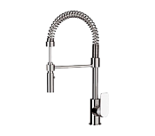 Remer Dream Смеситель для кухни с гибким изливом на 2 режима струи, цвет: cromo D77E