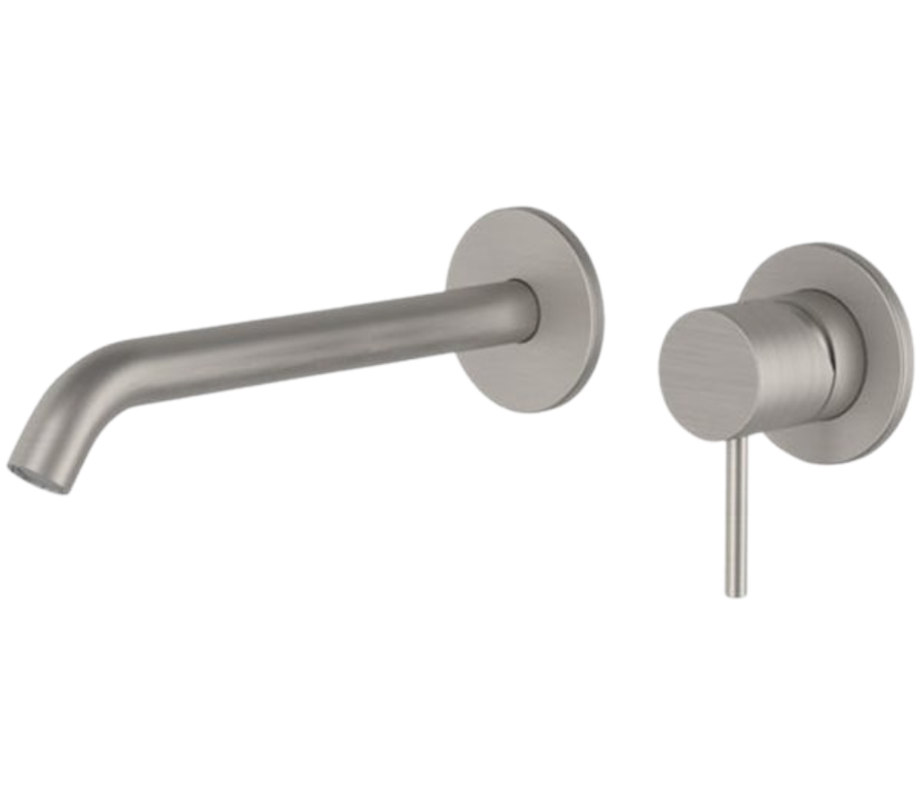 Remer X Style Inox Смеситель для раковины встраиваемый, излив 18 см, цвет: inox spazzolato SSX15PL